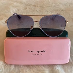New with case. Kate Spade ♠️ polarized aviators
